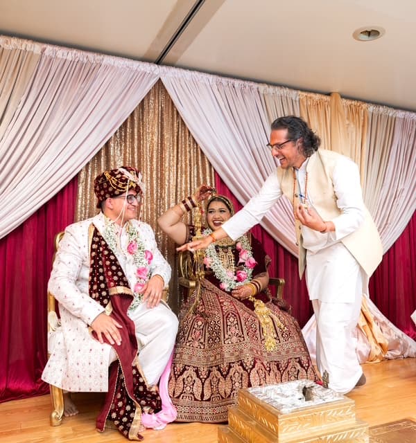 Anuj and Sophia wedding ceremony